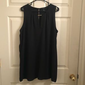Black chiffon Forever21 shirt/dress